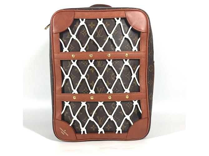 Zaino in scatola di scarpe Louis Vuitton NBA Collaboration Marrone Monogramma