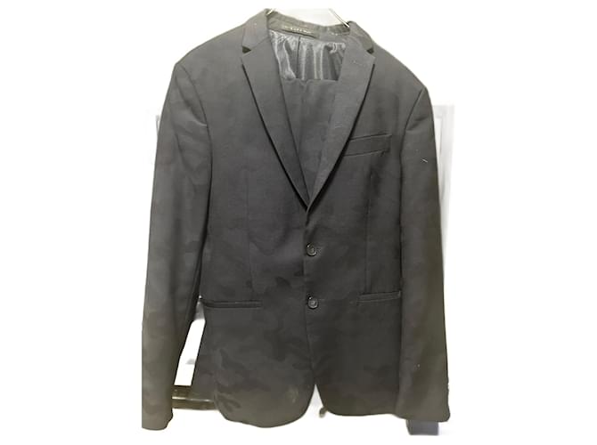 Completo blu camouflage Zara Blu navy