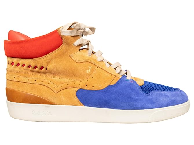 Sneakers in suede Paul Smith Jeans - Anni '20 Multicolore