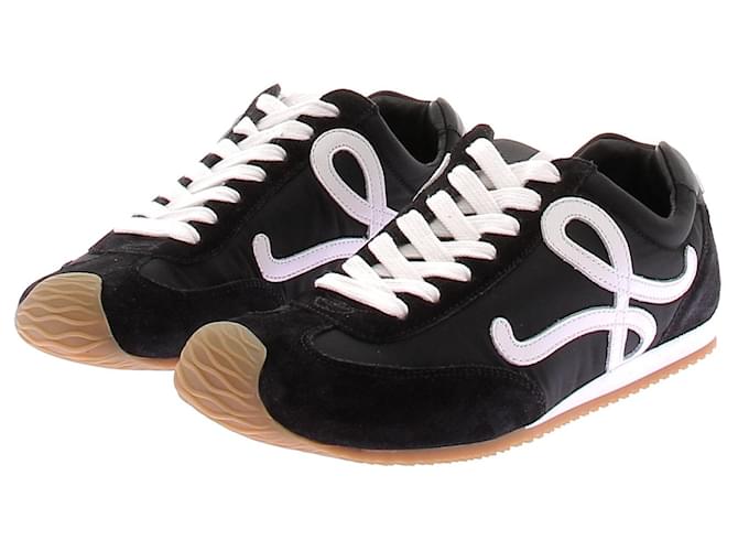 Sneakers LOEWE T.EU 39 in suede Nero