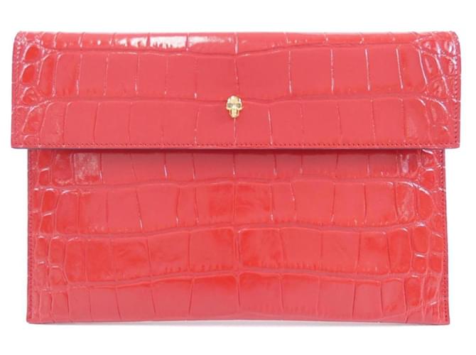 Teschio di Alexander McQueen Rosso