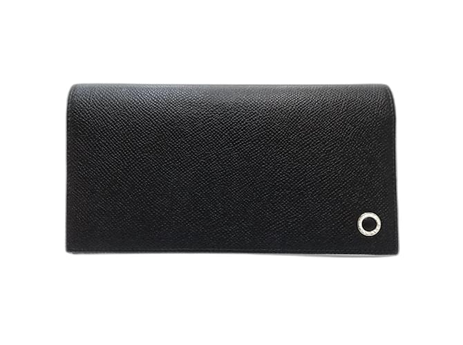 Bulgari Portafoglio Lungo Bvlgari Nero Blu