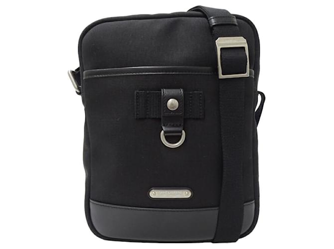 Borsa a spalla da uomo Saint Laurent Nero