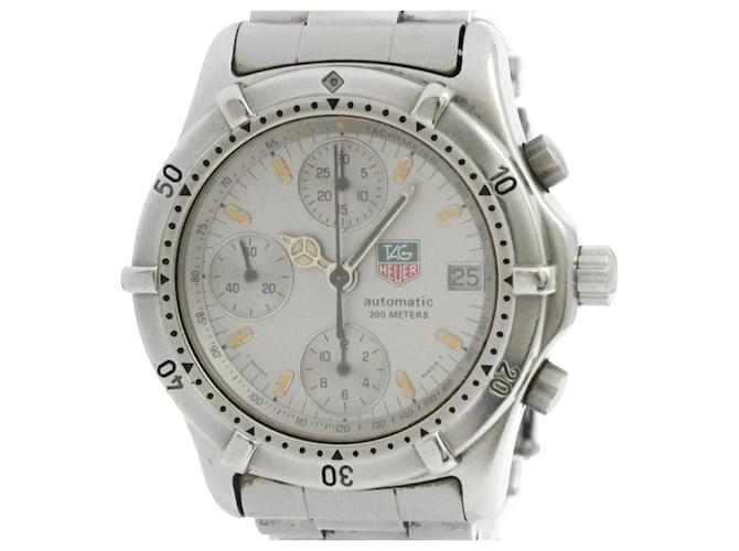 TAG HEUER 2000 Cronografo Orologio Automatico in Acciaio Inossidabile