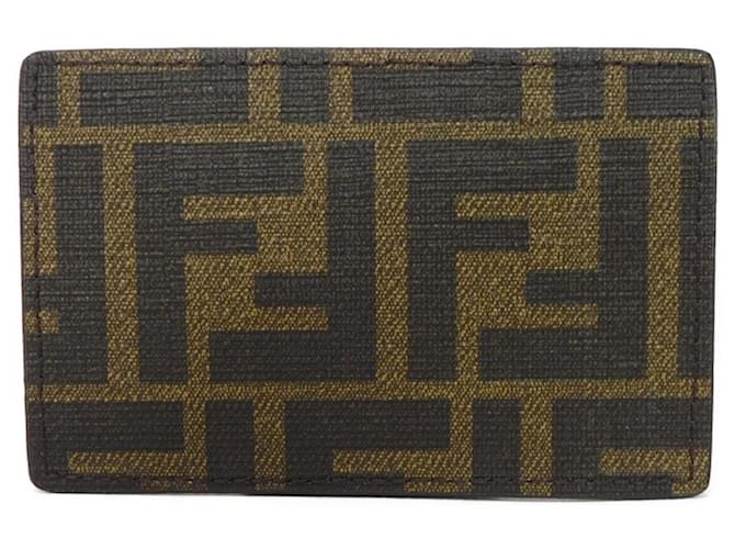 Portacarte Fendi kaki Cachi