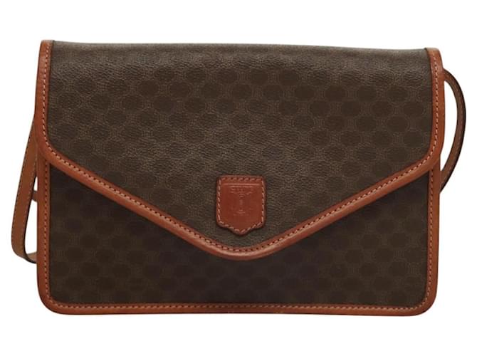 Borsa a mano Céline Macadam Marrone