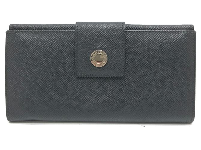 Bulgari Portafoglio Lungo Classico Bvlgari Nero