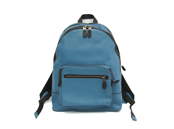 Zaino in pelle da uomo Coach WEST F23247 Blu