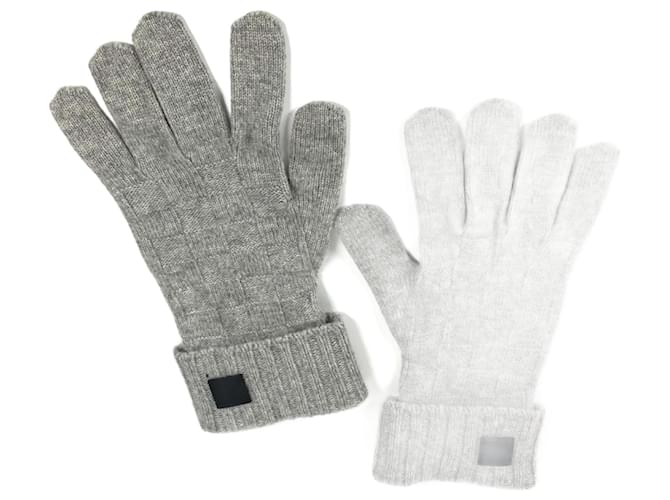 Guanti in cashmere Louis Vuitton Gon Helsinki Marrone