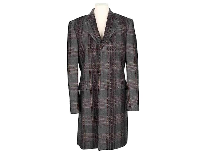 Kenzo Cappotto in lana grigio