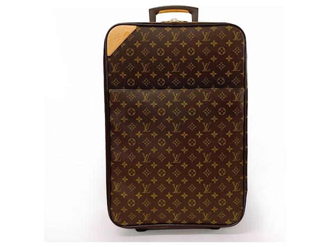 Valigia Monogram Pegase 55 di Louis Vuitton Marrone