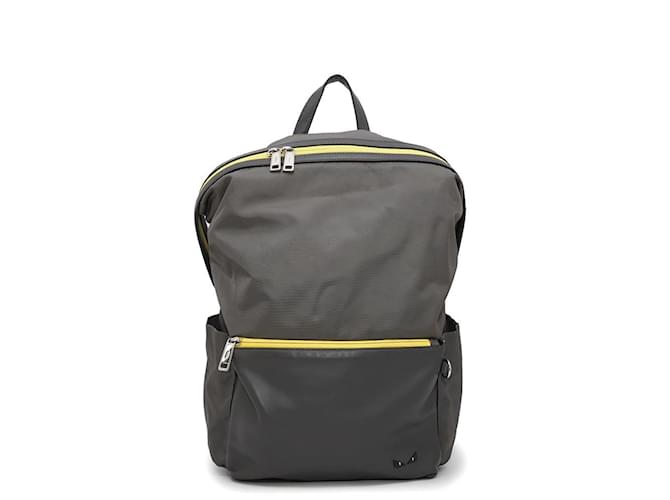 Zaino Fendi Monster Bugs in nylon 7VZ035 Marrone Cachi