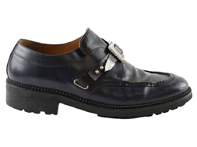 Autre Marque Mocassini in pelle blu