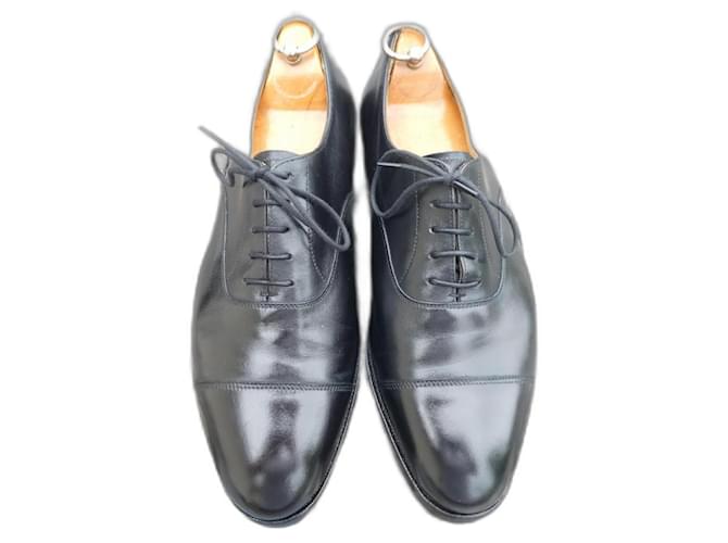 Autre Marque Richelieu Crockett e Jones 8G 42 grande Nero