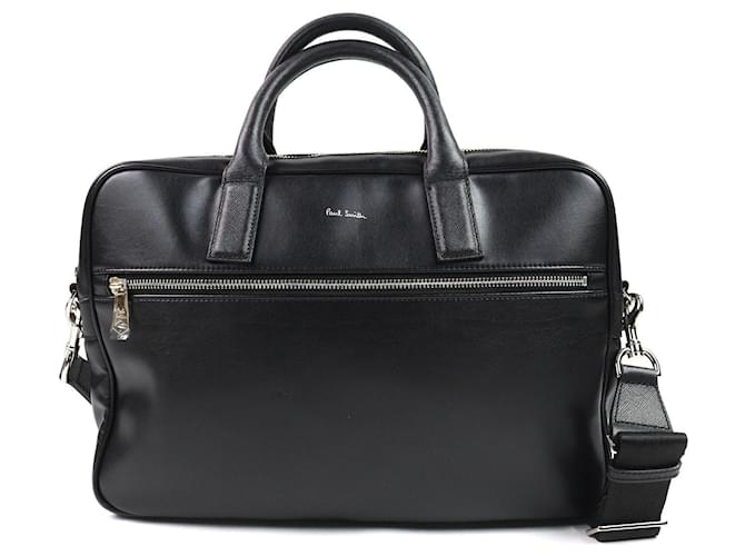 Borsa in pelle 2 in 1 Paul Smith Marrone
