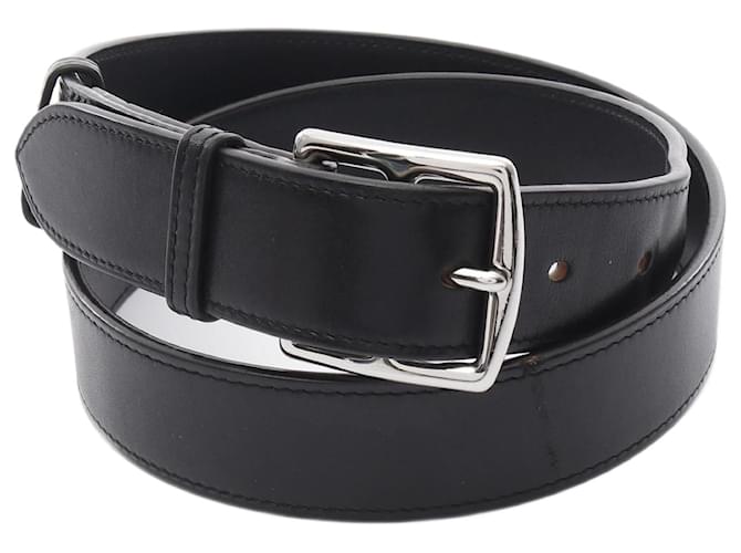 Hermès Cintura Hermes Etrivière Vau Barenia Nero