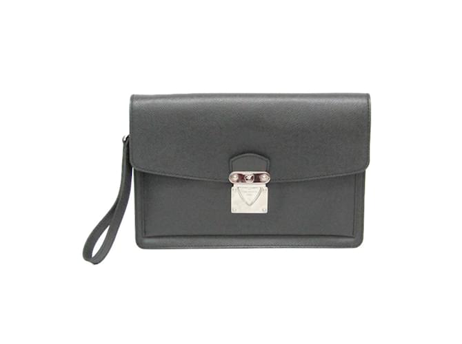 Borsa a mano da uomo Louis Vuitton Taiga Veraiya M32592 Grigio