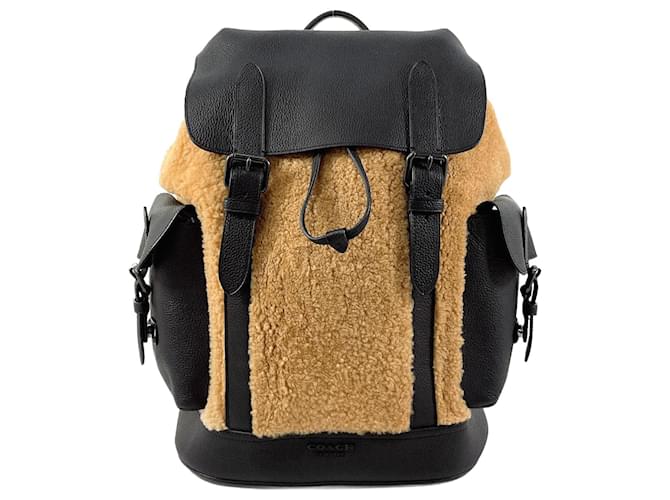 Zaino Hudson in pelle Coach C1241 Arancione