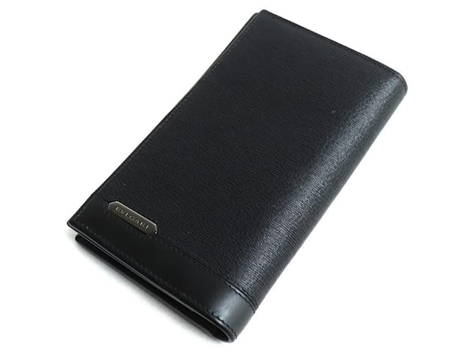 Bulgari Portafoglio lungo da uomo Bvlgari Serpenti Scalia Nero