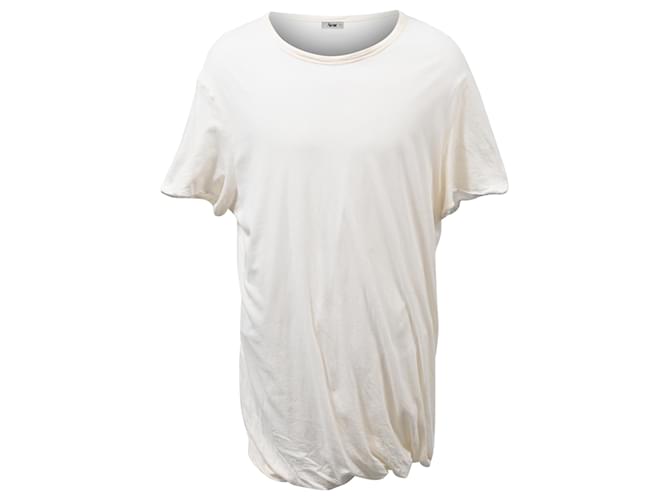 T-shirt Acne Studios in cotone bianco Crudo