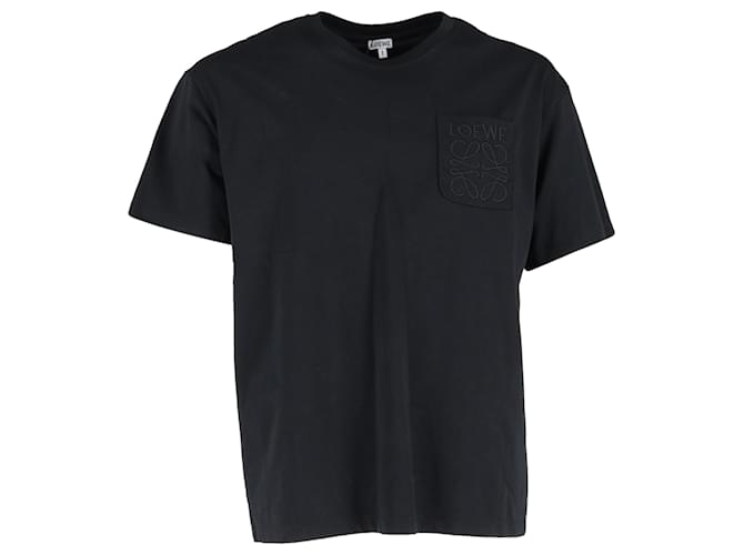 T-shirt Relaxed Fit Loewe in cotone nero