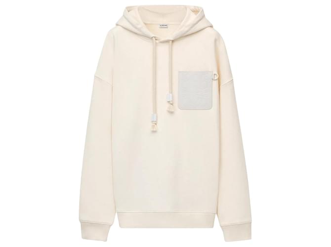 Felpa Loewe X Anagram Bianco