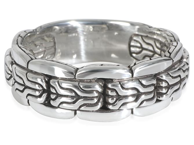 Autre Marque Anello Catena Classica in Argento Sterling John Hardy