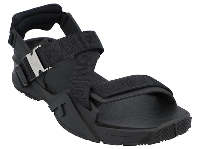 Sandali Fendi Flow Neri Nero