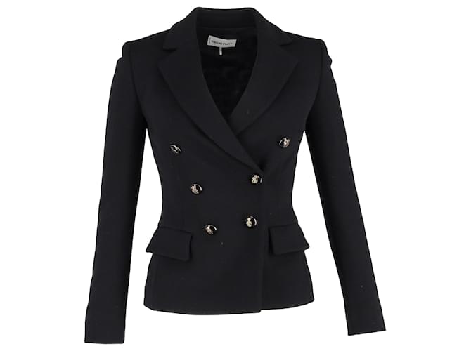 Blazer doppiopetto Emilio Pucci in lana nera Nero