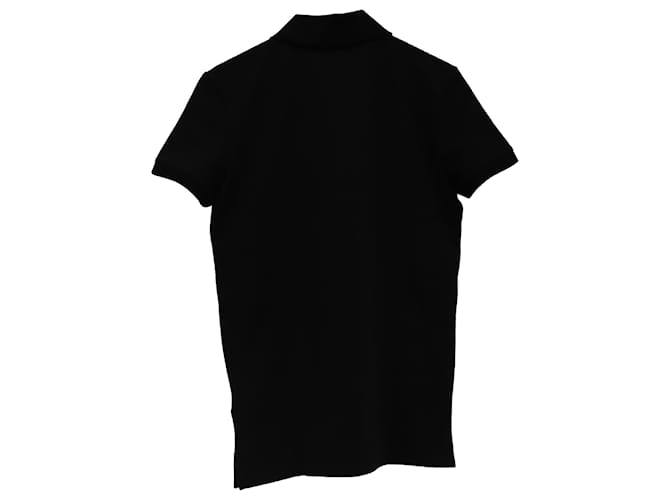 T-shirt classico con codice a barre a maniche corte Alexander Wang in cotone nero