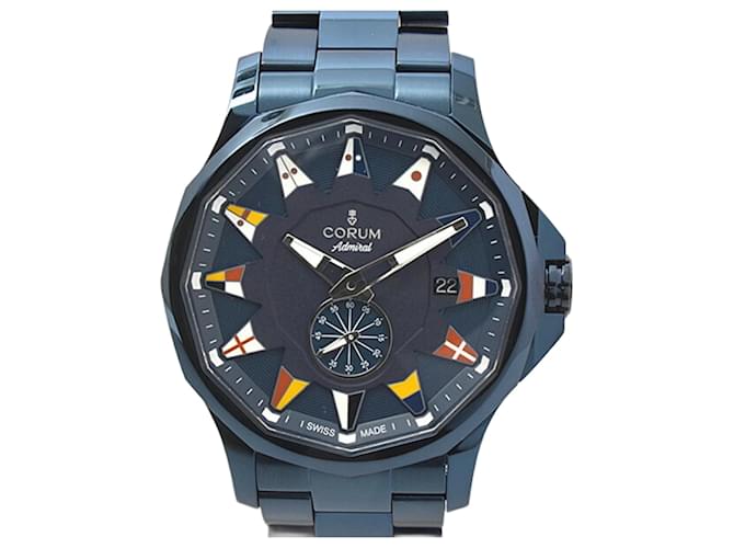 Orologio automatico da uomo Corum Admiral Legend con quadrante blu