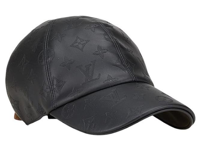 Céline Cappello in pelle Monogram Shadow di Louis Vuitton M76580 Nero