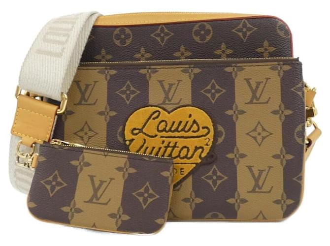Trio Louis Vuitton Marrone