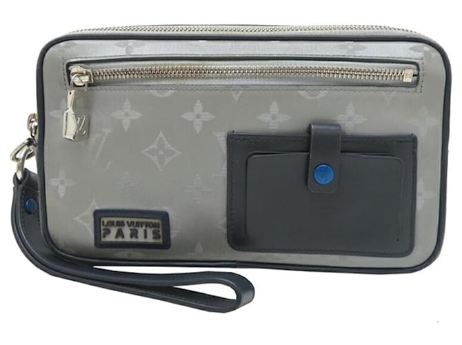 Satellite Borsa da uomo Alpha Clutch Louis Vuitton M44171 Argento