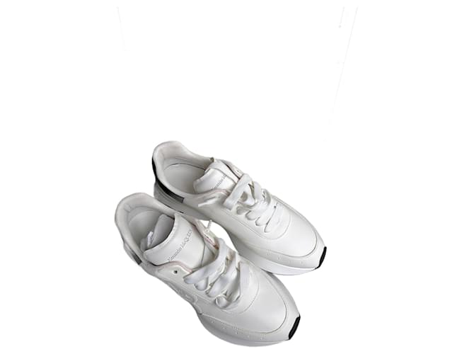 Sneakers Alexander McQueen Sprint Runner Bianco