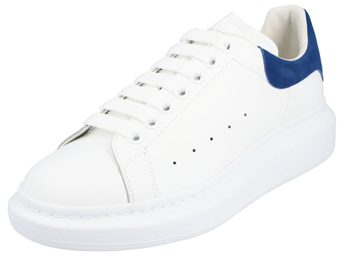 Alexander Mcqueen Sneakers oversize Bianco/Blu Parigi