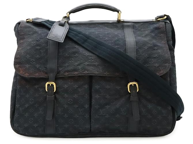 Borsa 2 vie Monogram Mini Deauville Louis Vuitton Blu