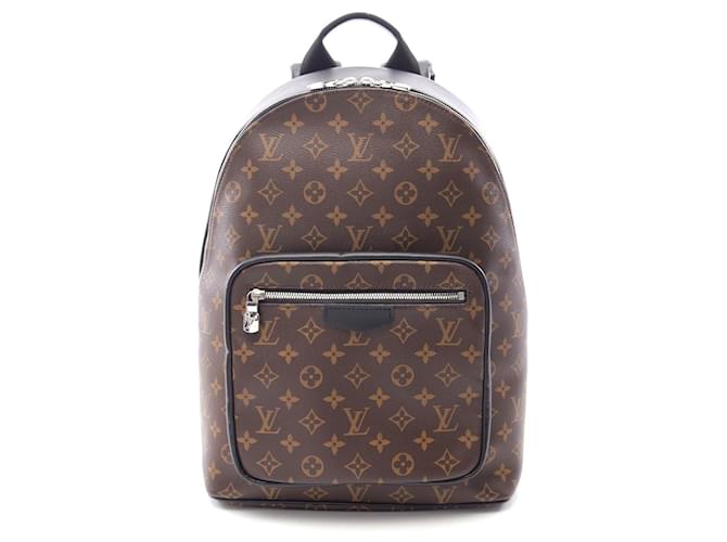 Zaino Josh NV in pelle PVC Louis Vuitton Marrone