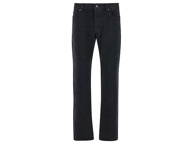 Jeans in denim slim fit Saint Laurent Nero