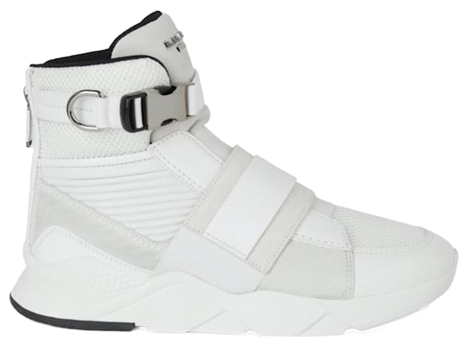 Sneaker alte miste in media Balmain Exton Bianco
