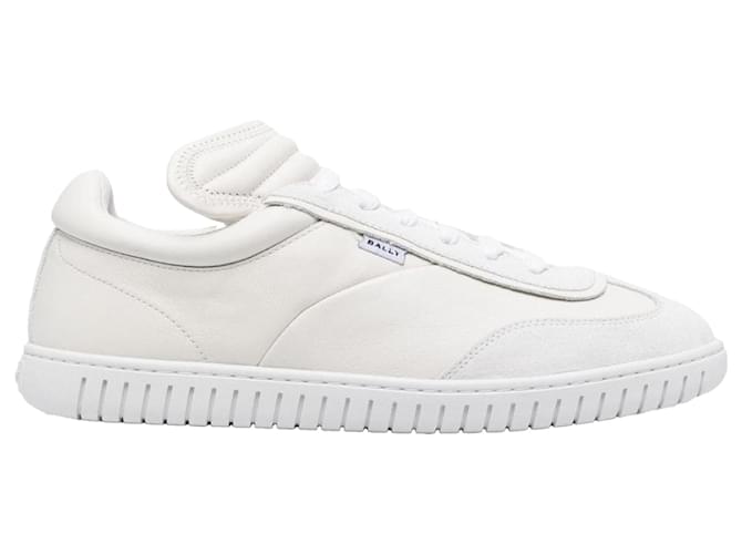 Sneakers in pelle Bally Bianco