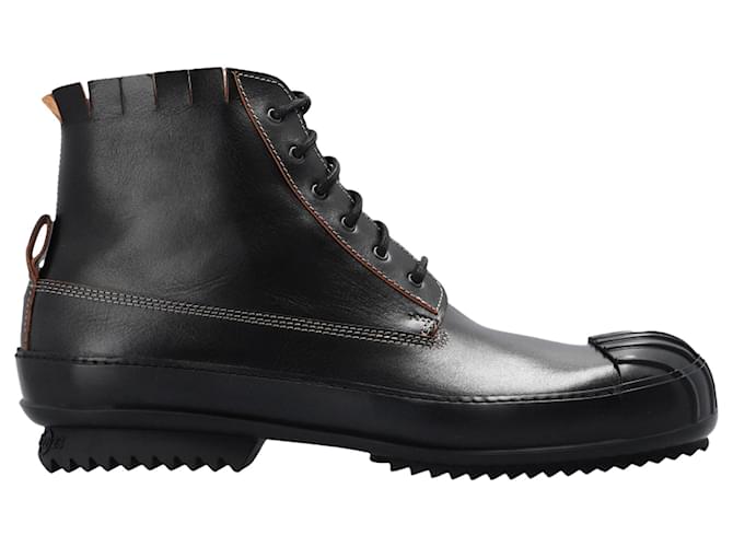 Maison Martin Margiela Sneakers alte in pelle Maison Margiela Nero