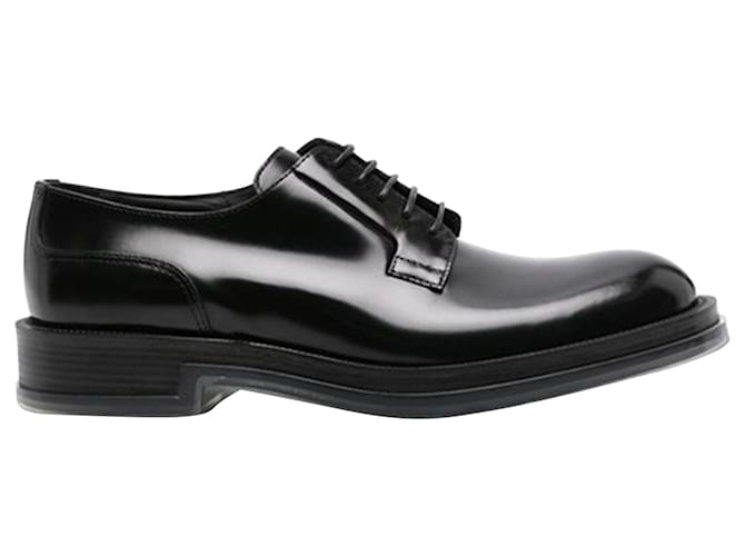 Derbies stringate Alexander McQueen Nero