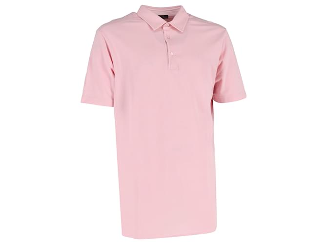 Polo Loro Piana in cotone rosa pastello