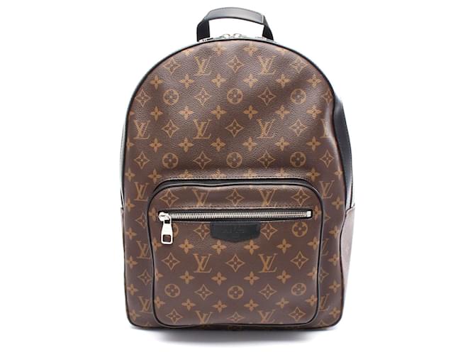 Zaino Josh Louis Vuitton in tela PVC e pelle Marrone