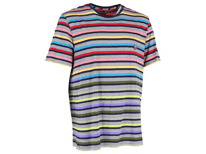 T-shirt a manica corta a righe Missoni in cotone multicolore