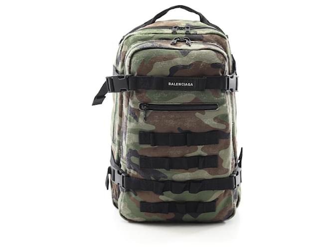 Zaino in tela Arcee Small di Balenciaga Verde