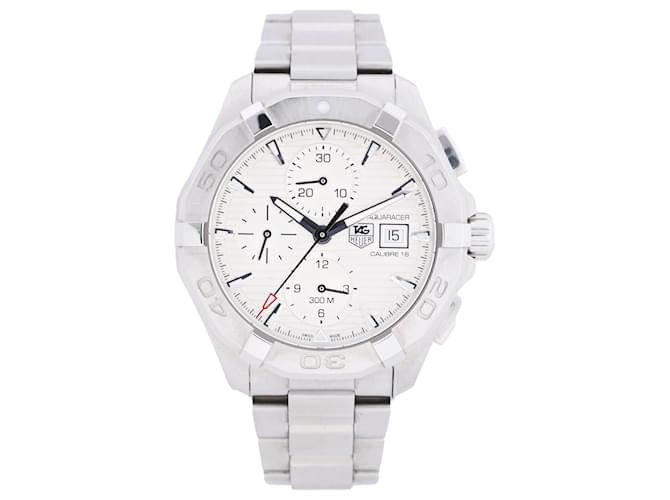 TAG Heuer Aqua Racer CAY2111-2 RTQ2215 SS Orologio con quadrante argentato Turchese