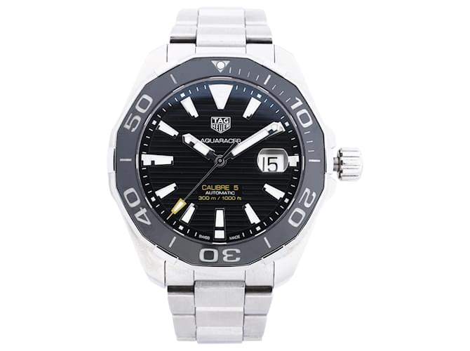 TAG Heuer Aqua Racer WAY201A.BA0927 Orologio SS AT Quadrante Nero RHS4930 Turchese