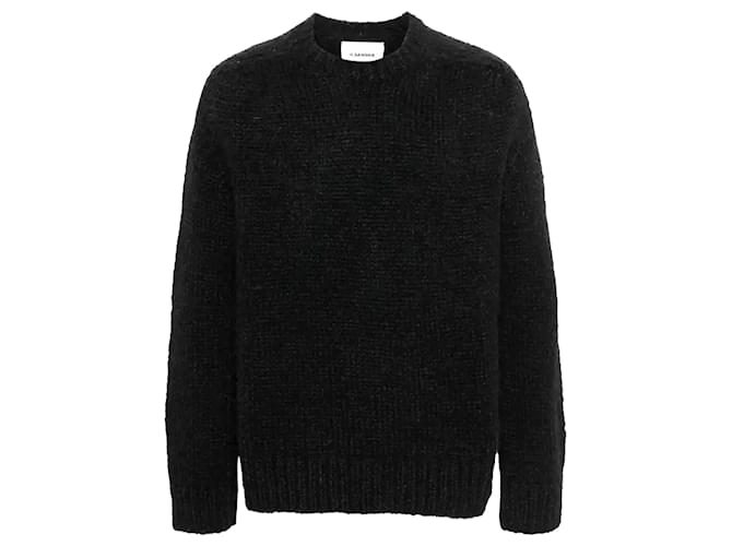 Maglione in alpaca Jil Sander Nero